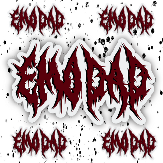 Emo Dad Sticker
