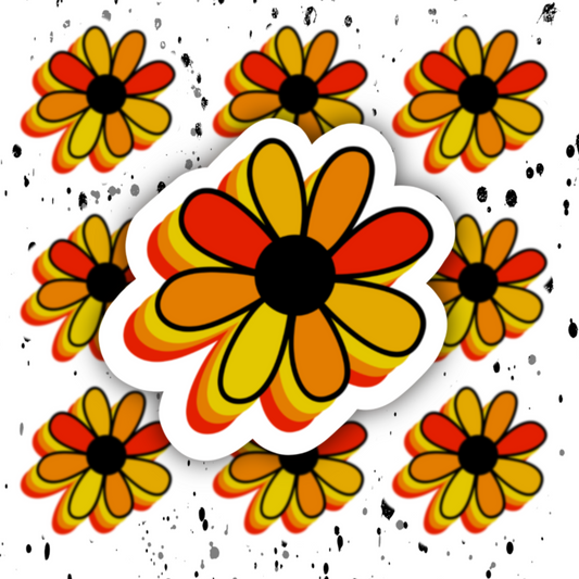 Flower Sticker