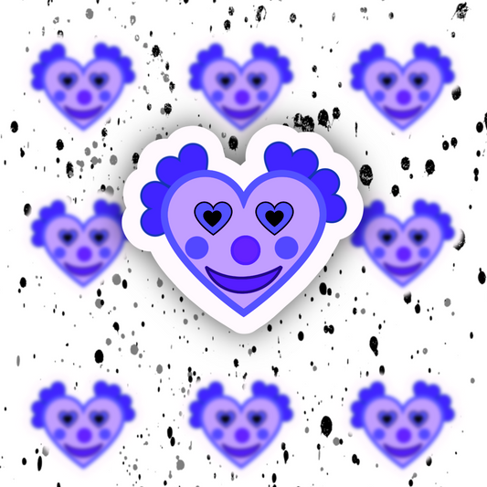 Clown Sticker