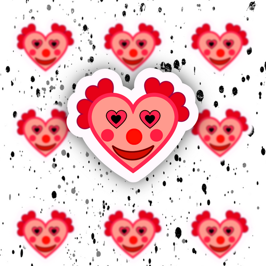 Clown Sticker
