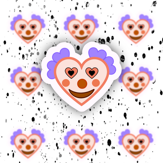 Clown Sticker