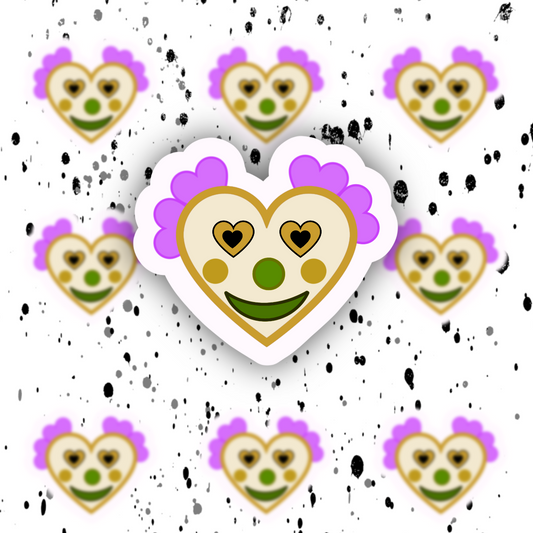 Clown Sticker