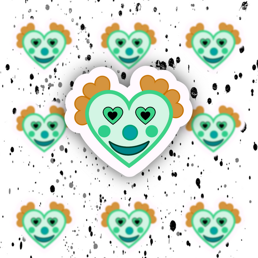 Clown Sticker