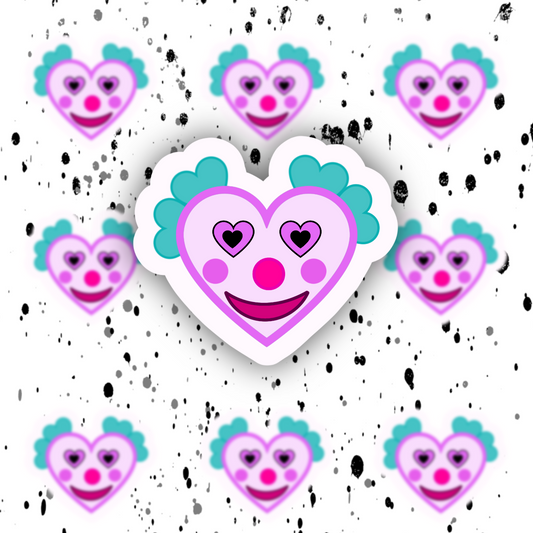 Clown Sticker