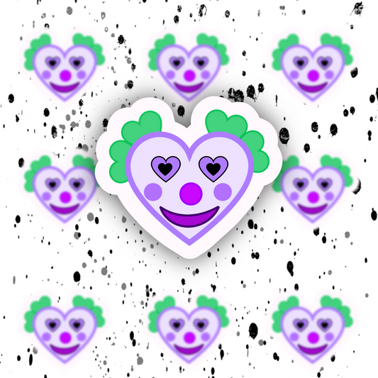 Clown Sticker