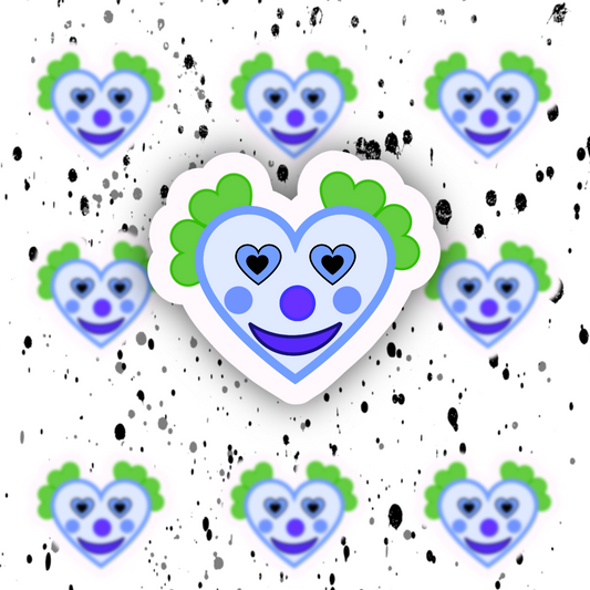 Clown Sticker