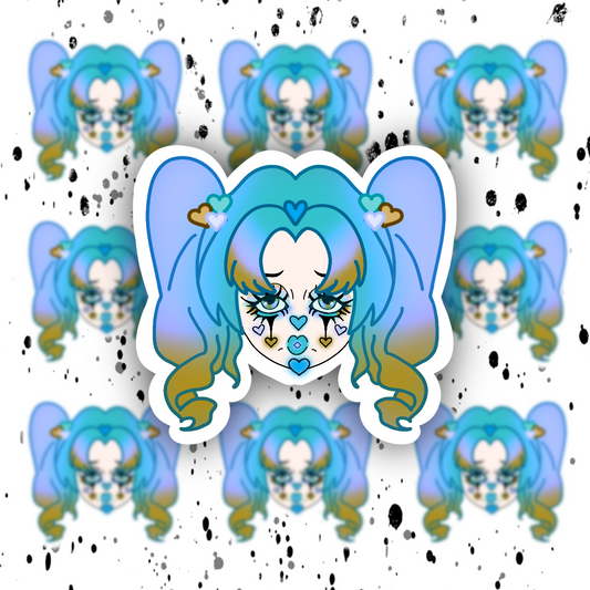 Clown Sticker