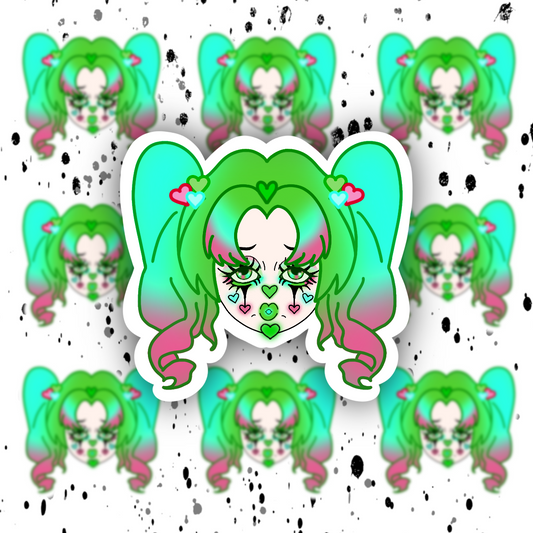 Clown Sticker