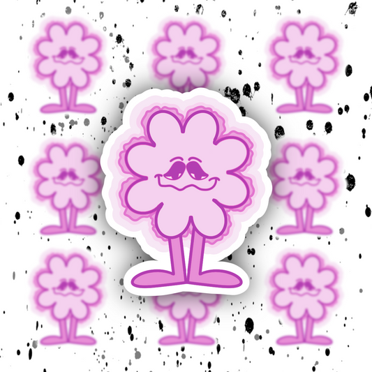 Flower Guy Sticker