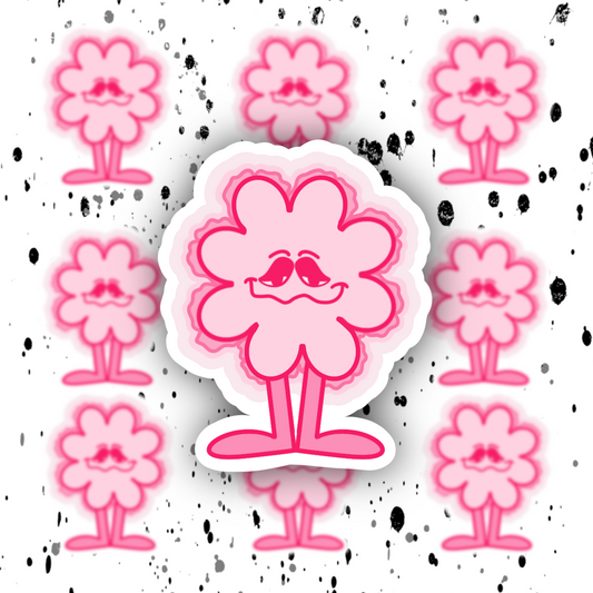 Flower Guy Sticker