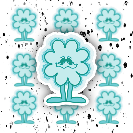 Flower Guy Sticker