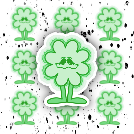 Flower Guy Sticker