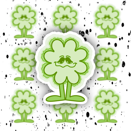 Flower Guy Sticker