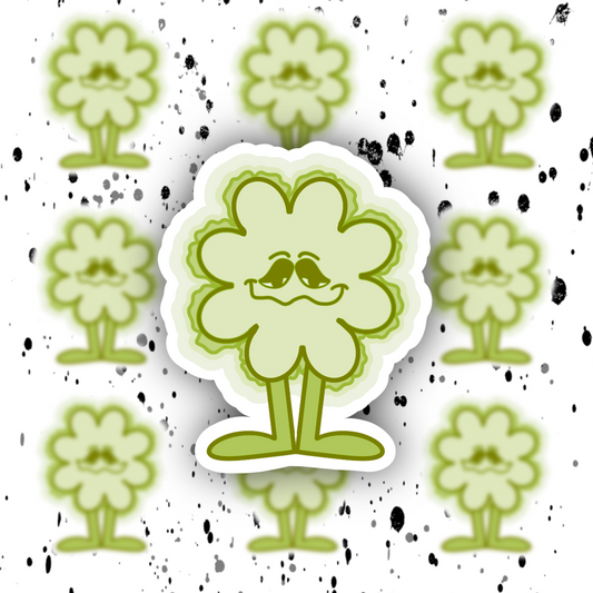 Flower Guy Sticker
