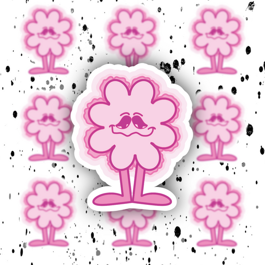 Flower Guy Sticker