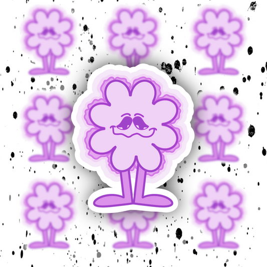 Flower Guy Sticker