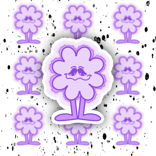 Flower Guy Sticker