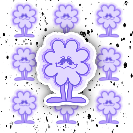 Flower Guy Sticker