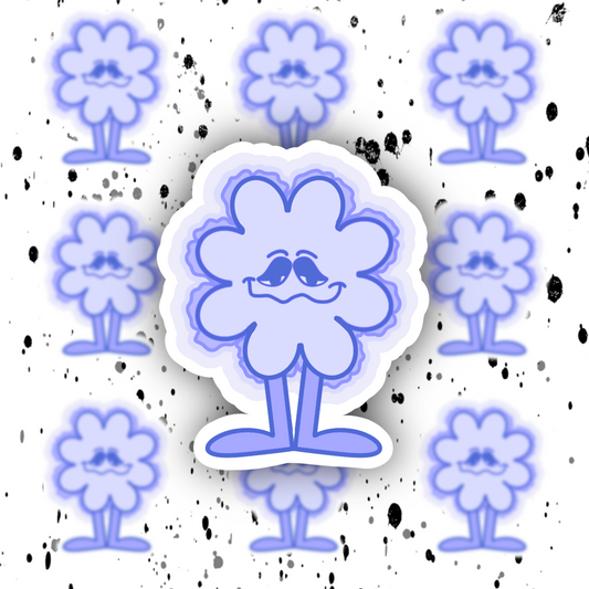 Flower Guy Sticker