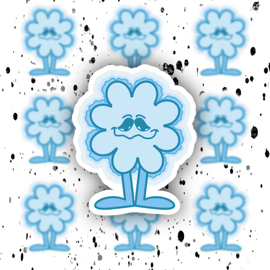 Flower Guy Sticker