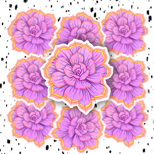 Flower Sticker