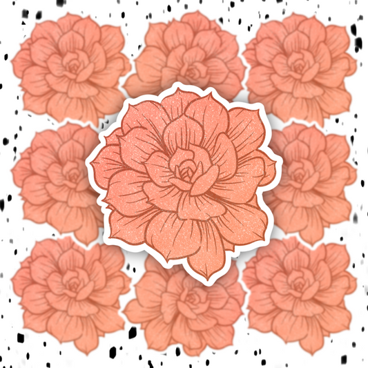 Flower Sticker