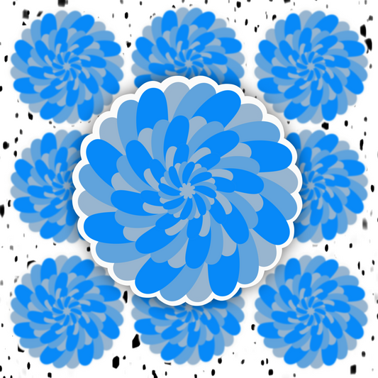 Flower Sticker