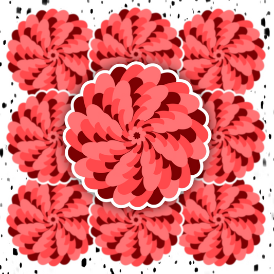 Flower Sticker