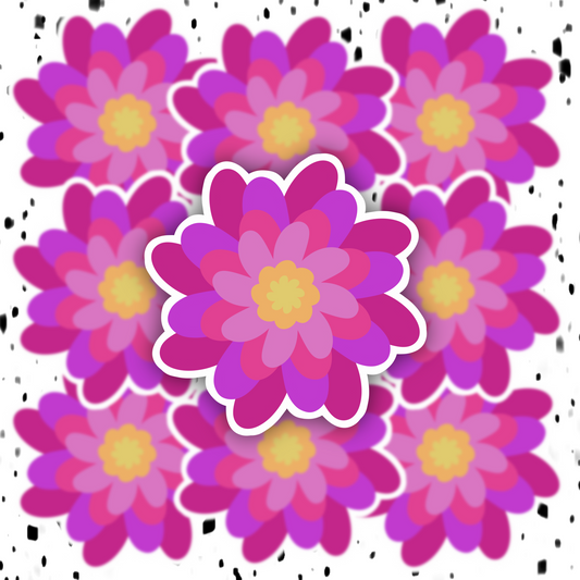 Flower Sticker