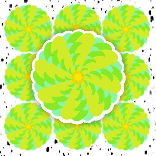 Flower Sticker