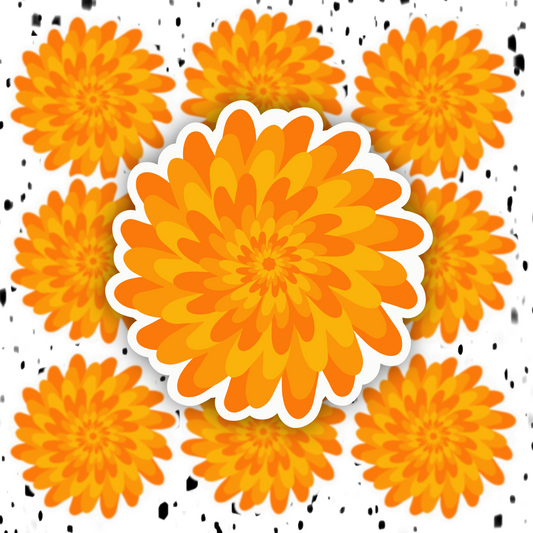 Flower Sticker