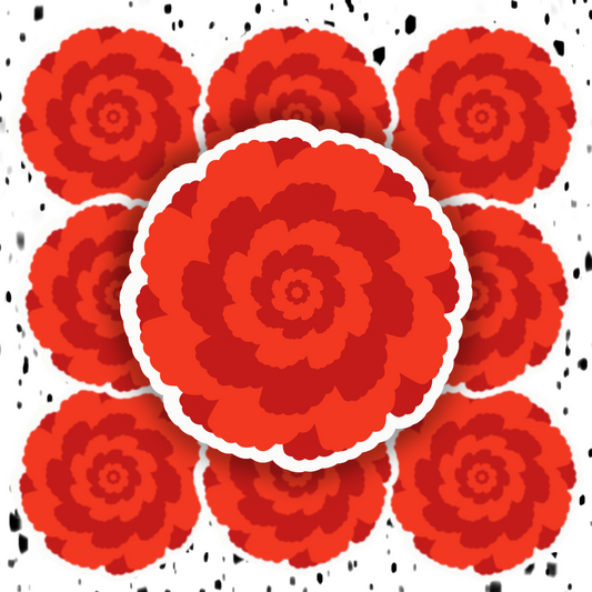 Flower Sticker