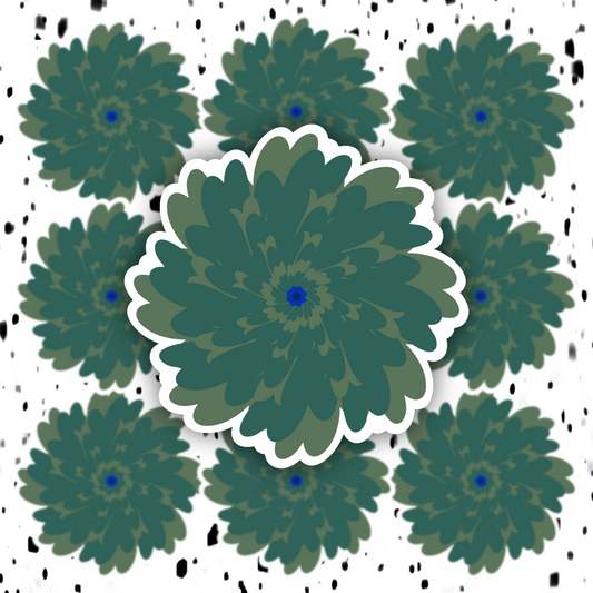 Flower Sticker