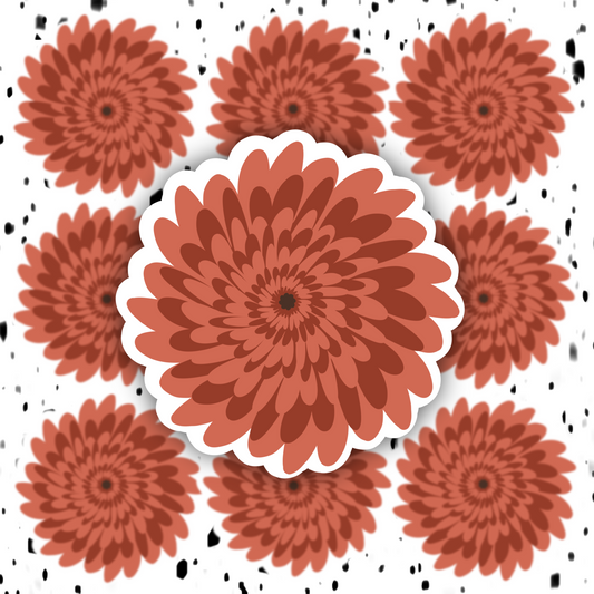 Flower Sticker