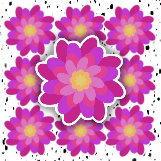 Flower Sticker