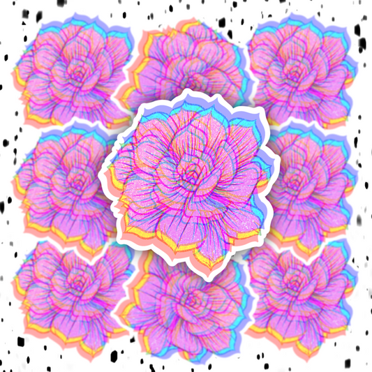 Flower Sticker