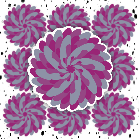 Flower Sticker