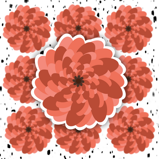 Flower Sticker