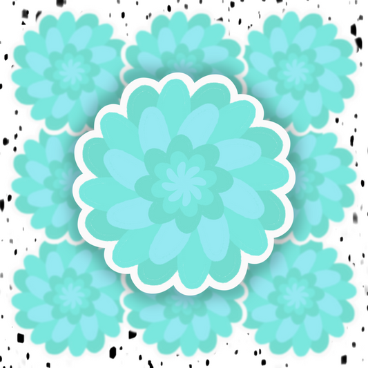 Flower Sticker