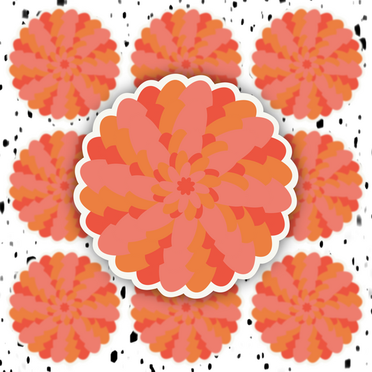 Flower Sticker