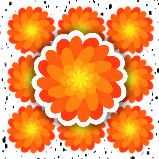 Flower Sticker
