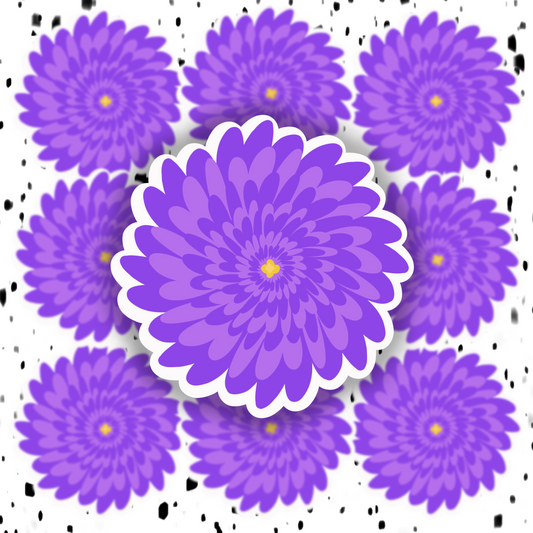Flower Sticker