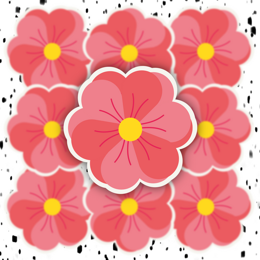 Flower Sticker