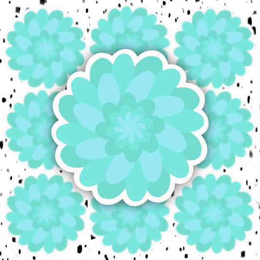 Flower Sticker