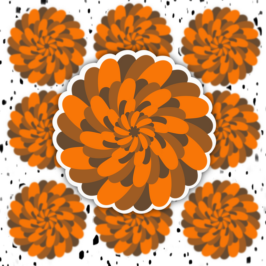 Flower Sticker