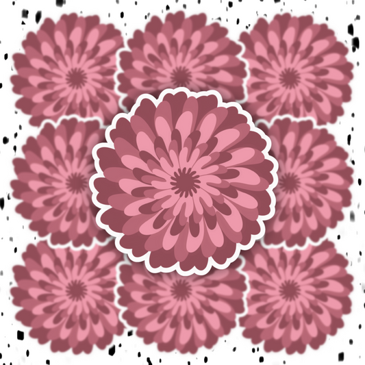 Flower Sticker