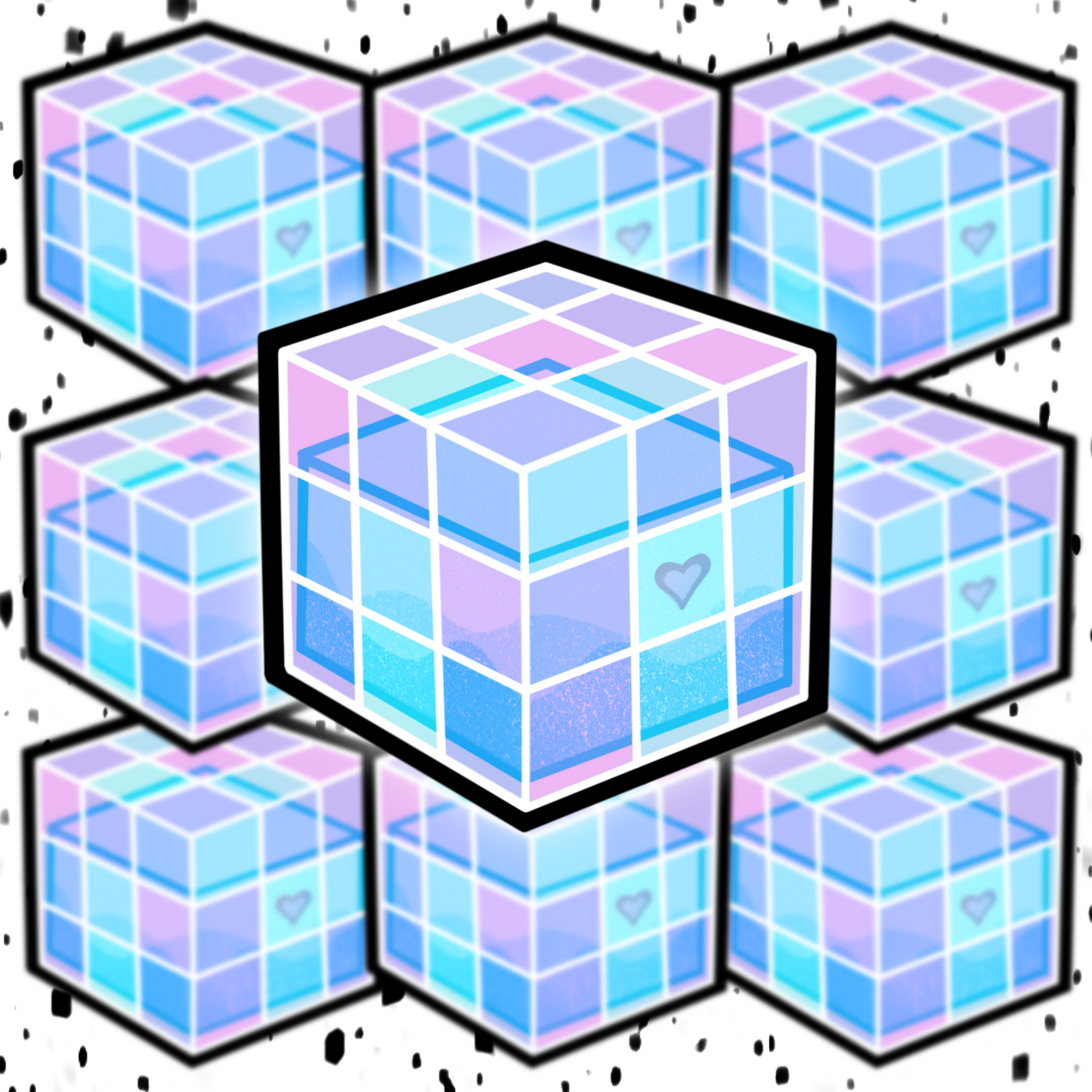 Rubik Cube Sticker