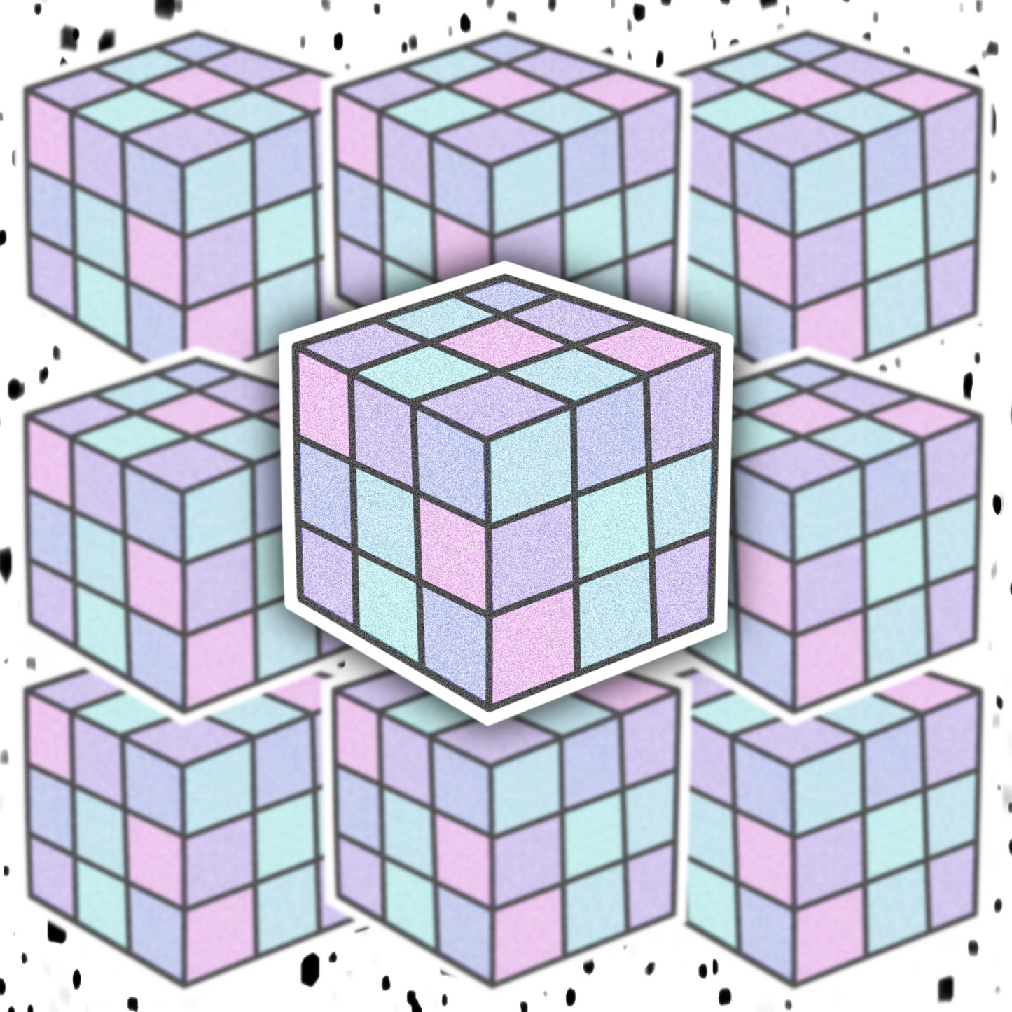 Rubik Cube Sticker