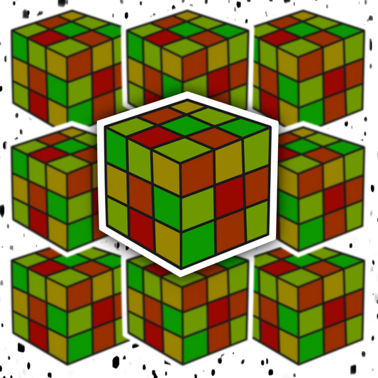 Rubik Cube Sticker
