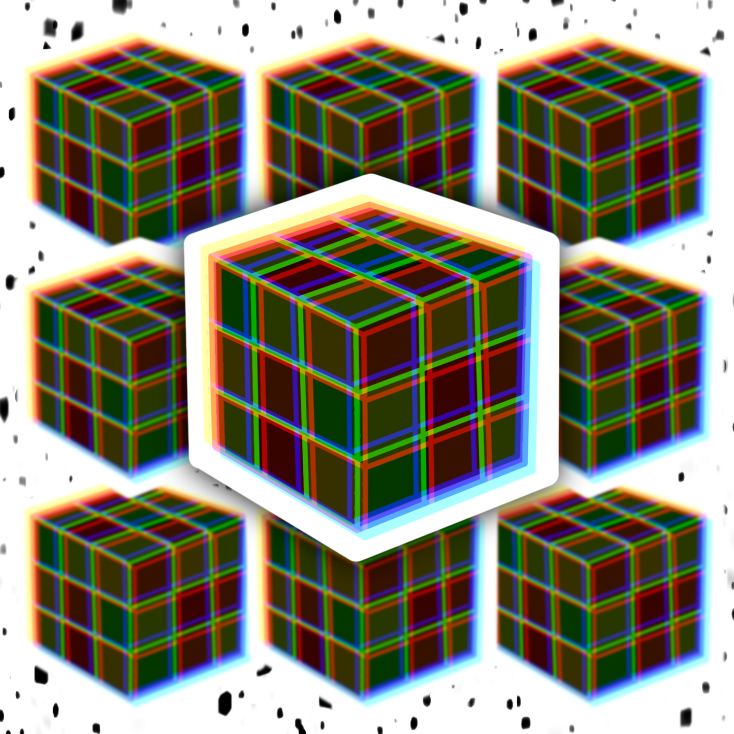 Rubik Cube Sticker